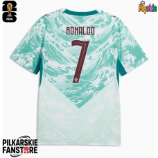 Tanie Strój piłkarski Portugalia Cristiano Ronaldo #7 Koszulka Wyjazdowej MŚ 2026 Krótkie Rękawy